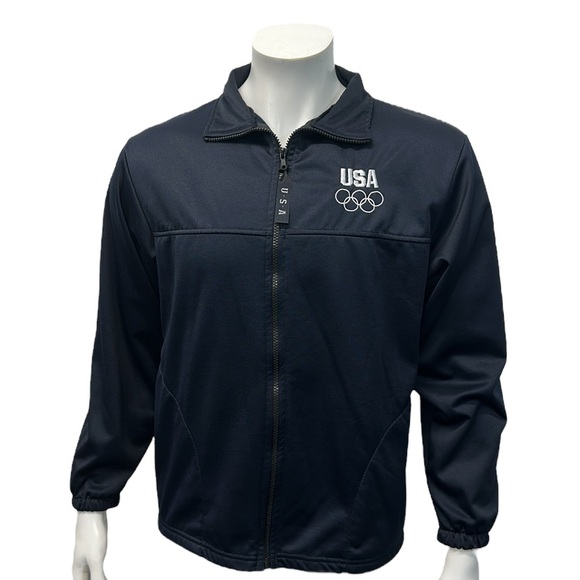 TEAM USA Olympics BLUE US Olympic Jacket Medium - Picture 3 of 9